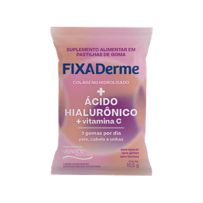 Kit 6 unid. Colágeno, Ácido Hialurônico e Vit. C FIXADerme