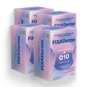 Kit 4 unid. Colágeno Verisol com Q10 FIXADerme